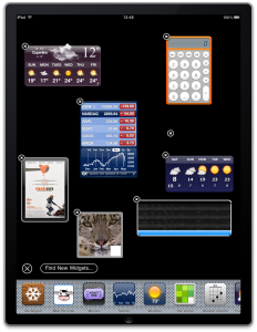Das Dashboard fürs iPad